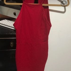 BERSHKA RED DRESS